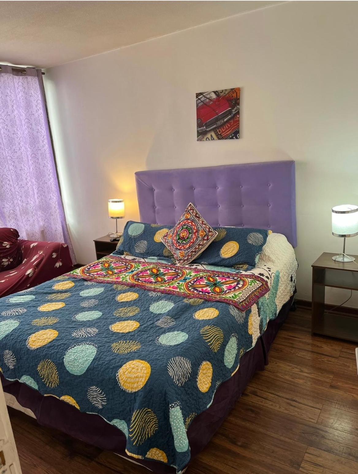 Amoblados Guscar Apartment ซานติอาโก ภายนอก รูปภาพ