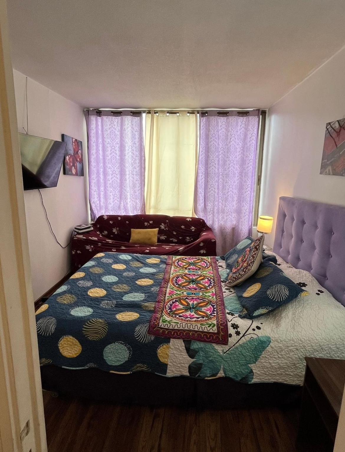 Amoblados Guscar Apartment ซานติอาโก ภายนอก รูปภาพ
