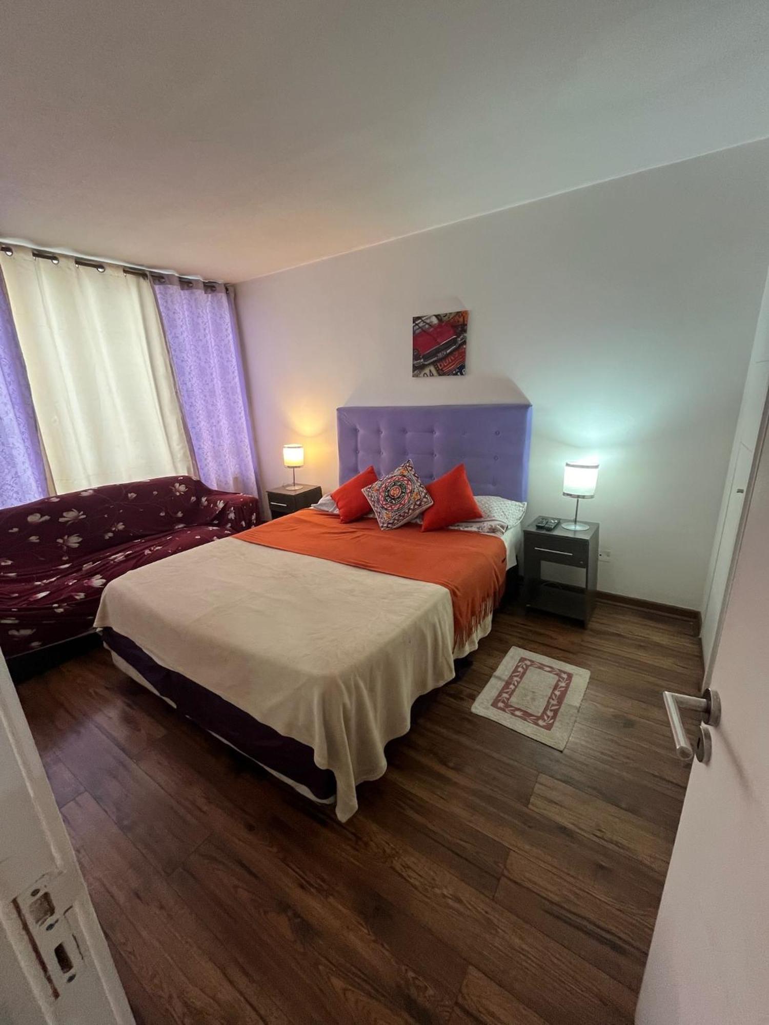 Amoblados Guscar Apartment ซานติอาโก ภายนอก รูปภาพ