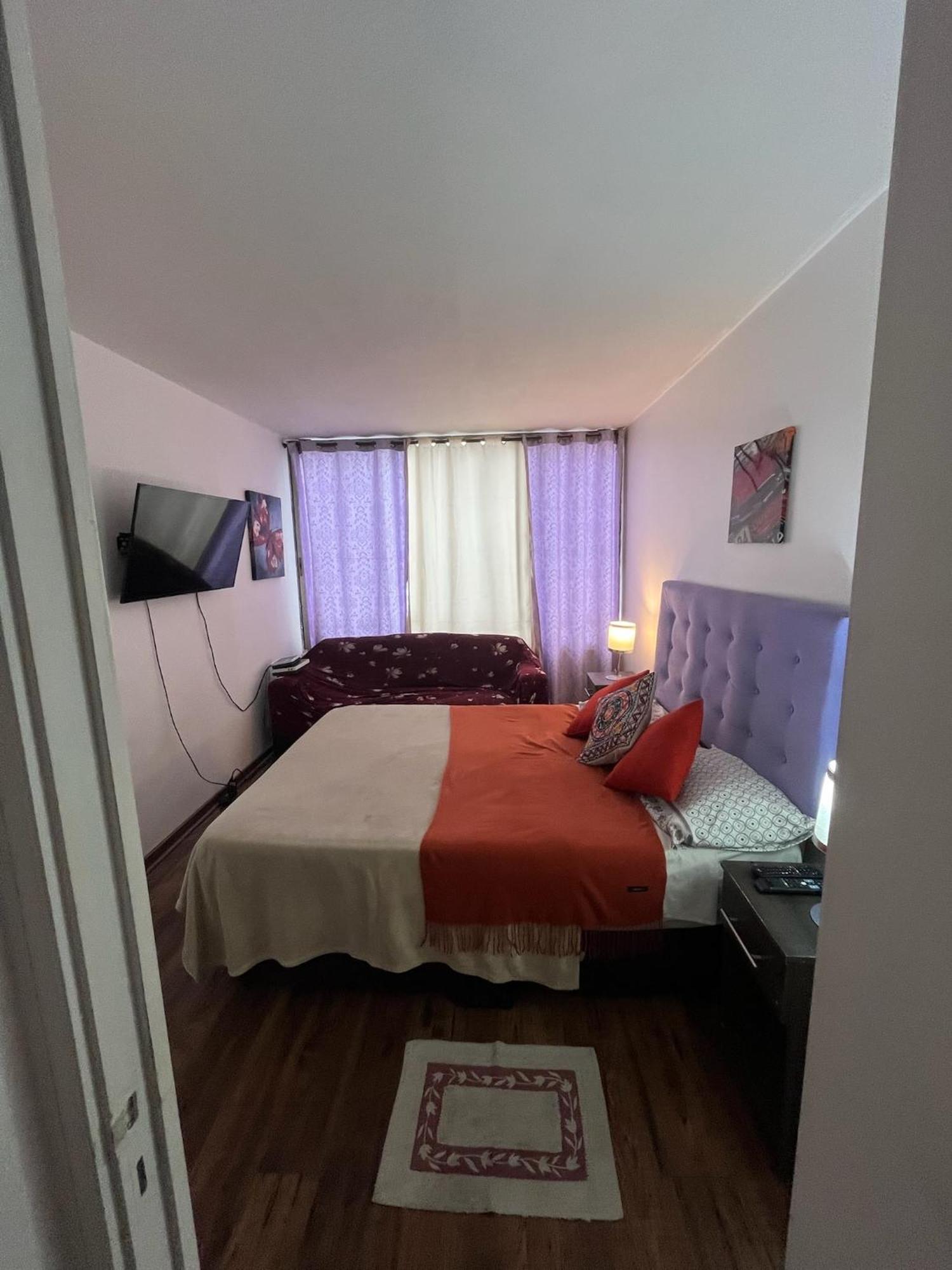 Amoblados Guscar Apartment ซานติอาโก ภายนอก รูปภาพ