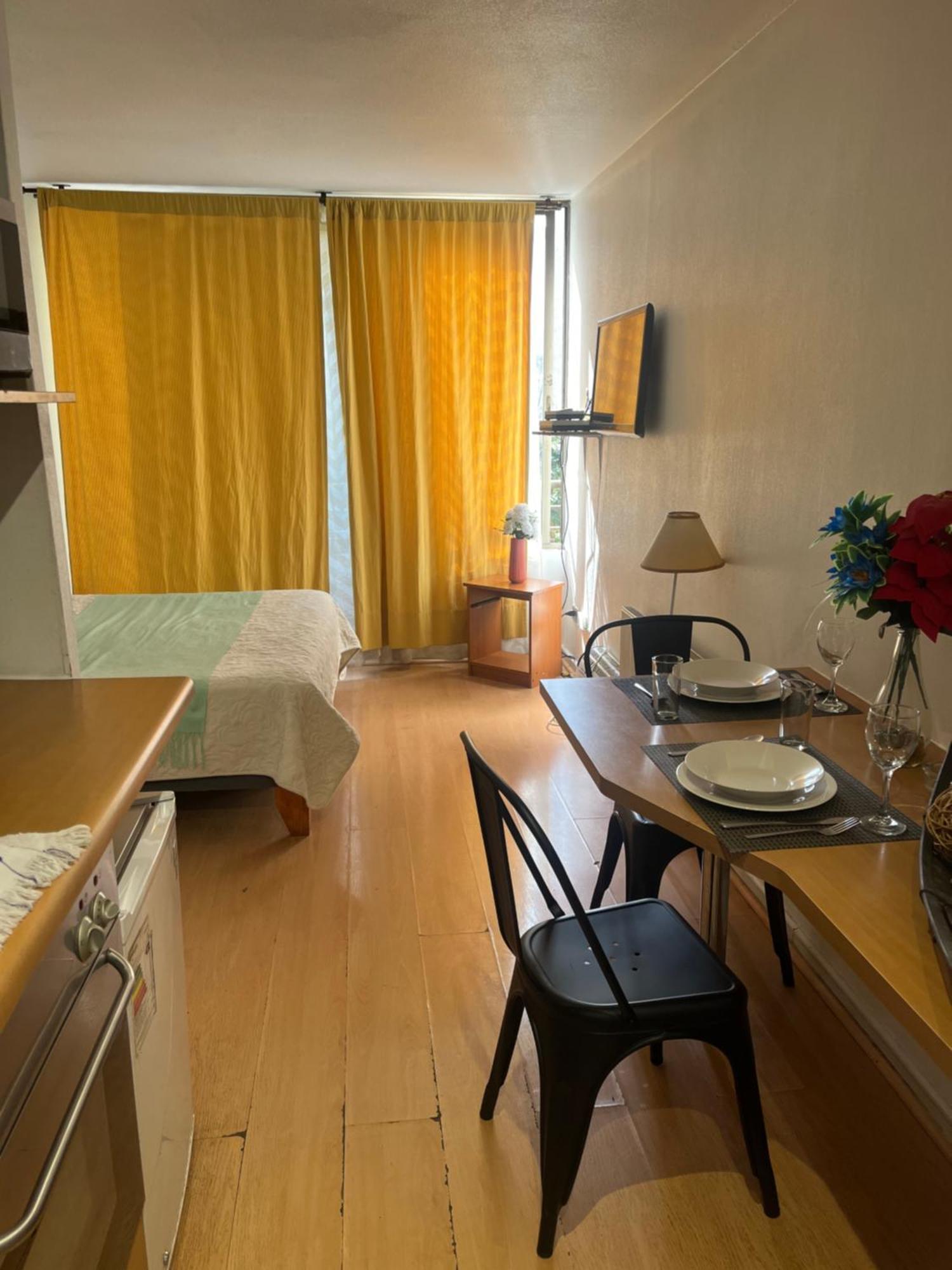 Amoblados Guscar Apartment ซานติอาโก ภายนอก รูปภาพ