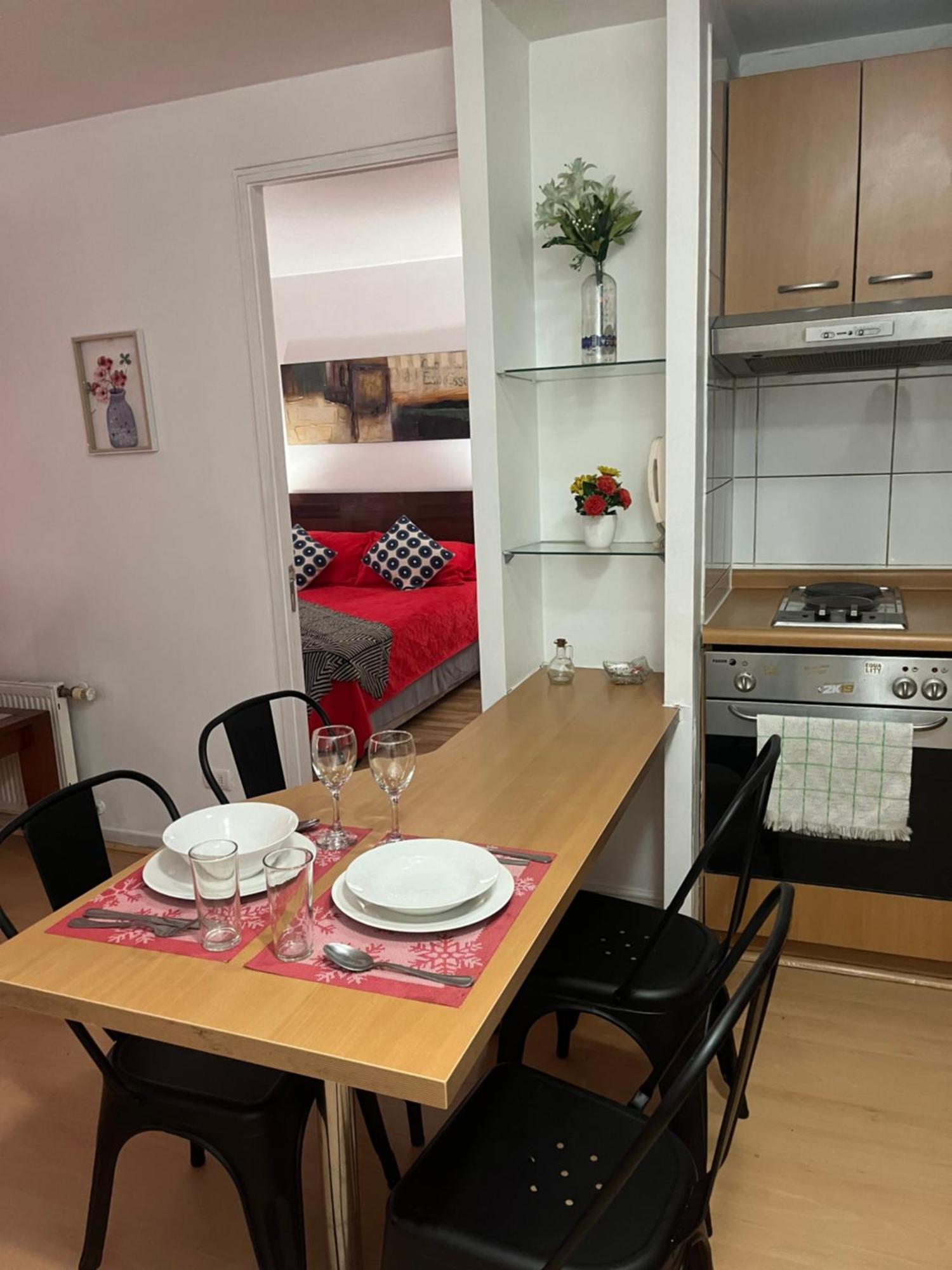 Amoblados Guscar Apartment ซานติอาโก ภายนอก รูปภาพ
