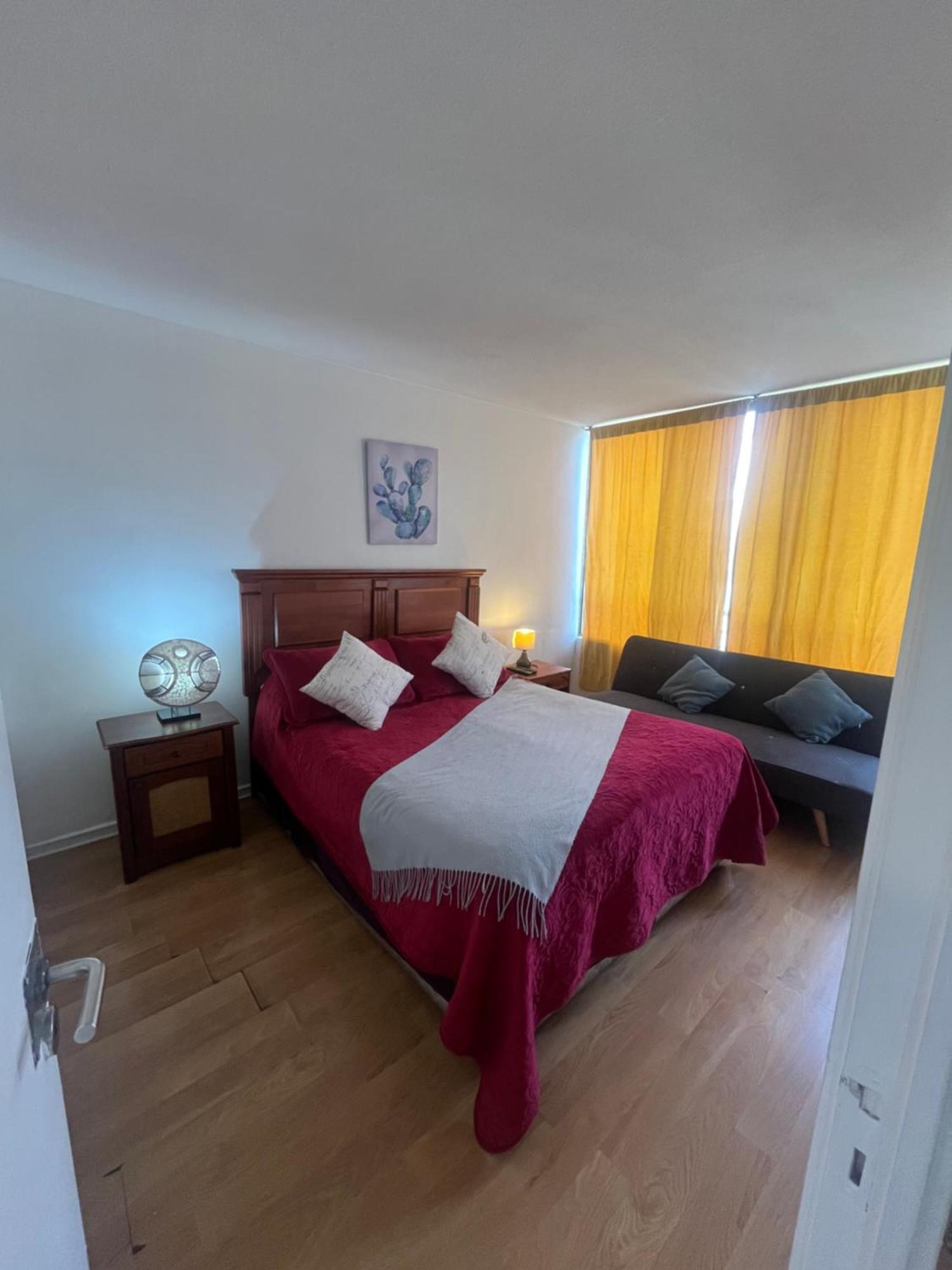 Amoblados Guscar Apartment ซานติอาโก ภายนอก รูปภาพ