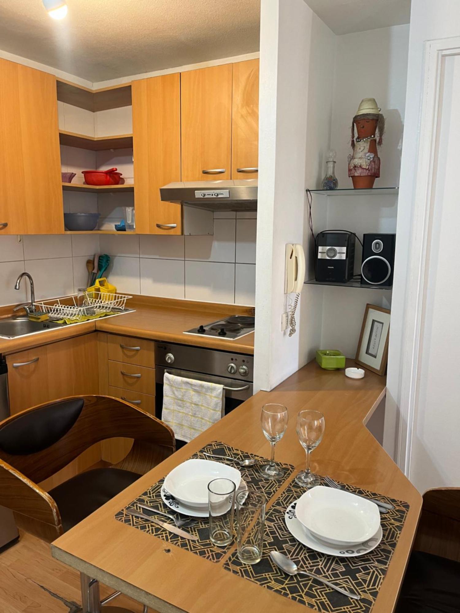 Amoblados Guscar Apartment ซานติอาโก ภายนอก รูปภาพ