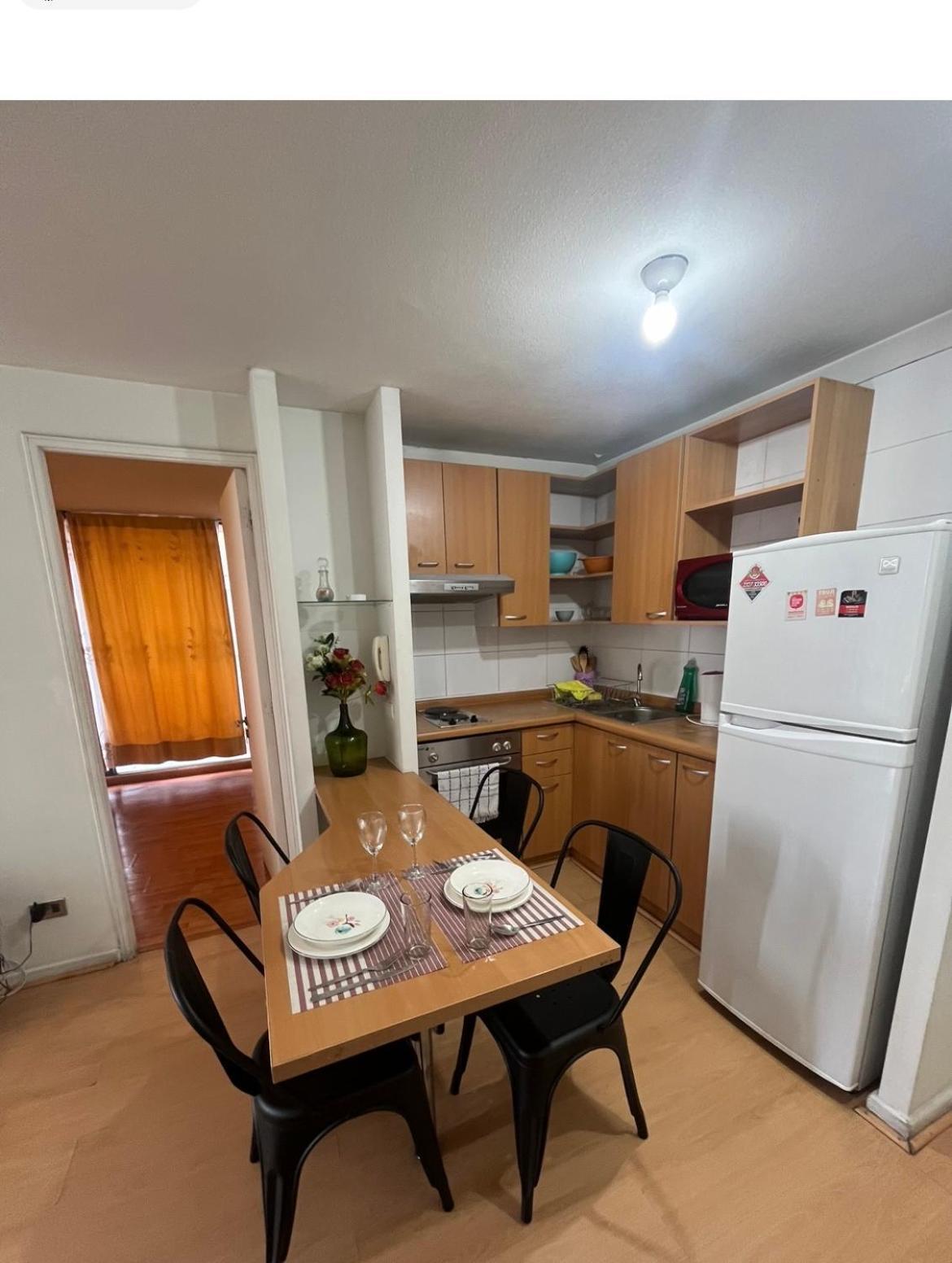 Amoblados Guscar Apartment ซานติอาโก ภายนอก รูปภาพ