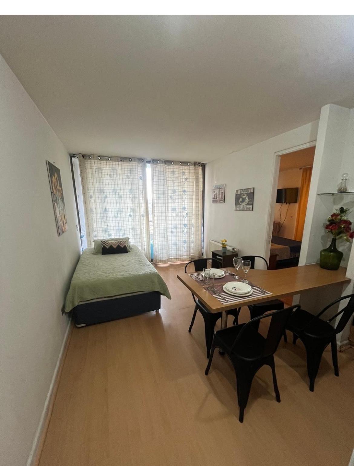 Amoblados Guscar Apartment ซานติอาโก ภายนอก รูปภาพ