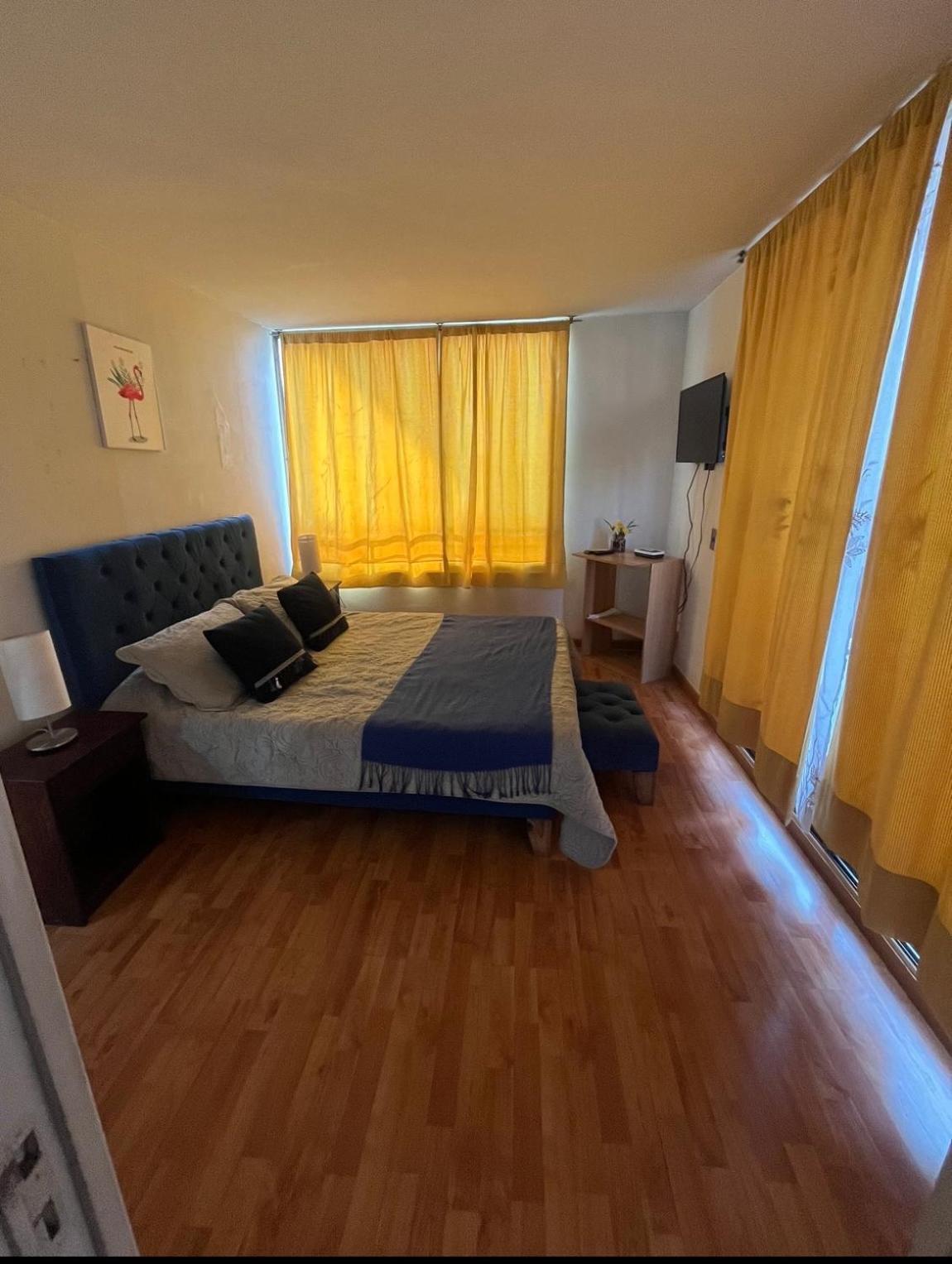 Amoblados Guscar Apartment ซานติอาโก ภายนอก รูปภาพ