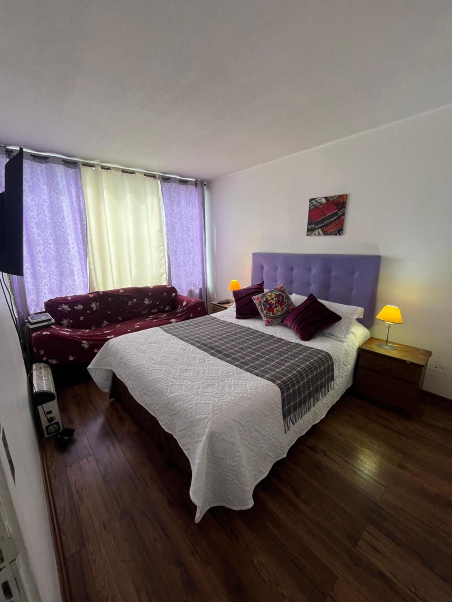Amoblados Guscar Apartment ซานติอาโก ภายนอก รูปภาพ