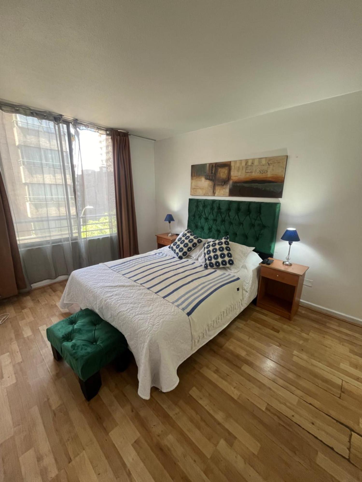Amoblados Guscar Apartment ซานติอาโก ภายนอก รูปภาพ
