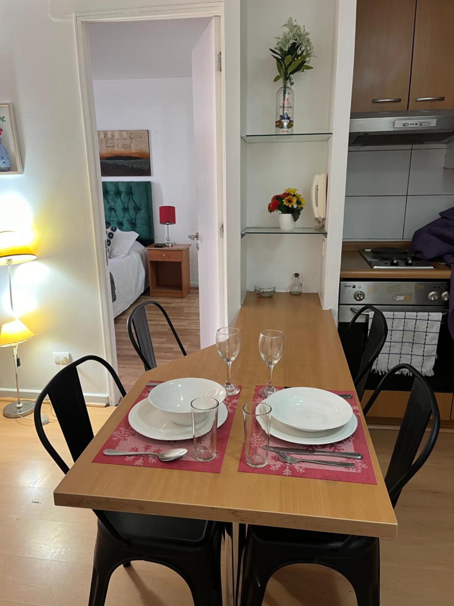 Amoblados Guscar Apartment ซานติอาโก ภายนอก รูปภาพ