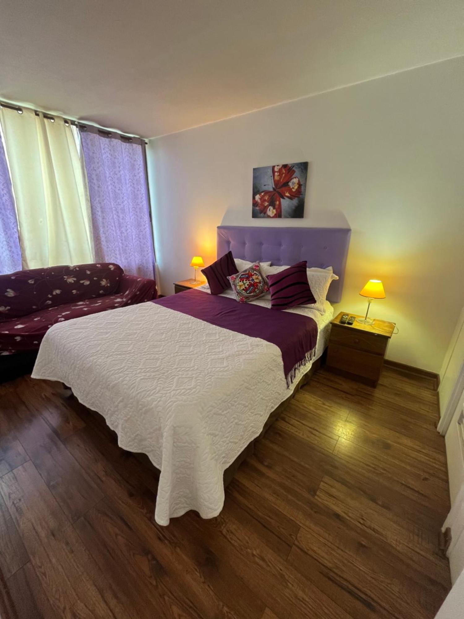 Amoblados Guscar Apartment ซานติอาโก ภายนอก รูปภาพ
