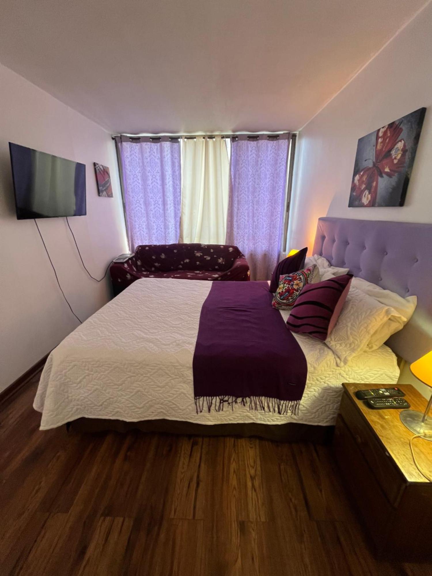 Amoblados Guscar Apartment ซานติอาโก ภายนอก รูปภาพ
