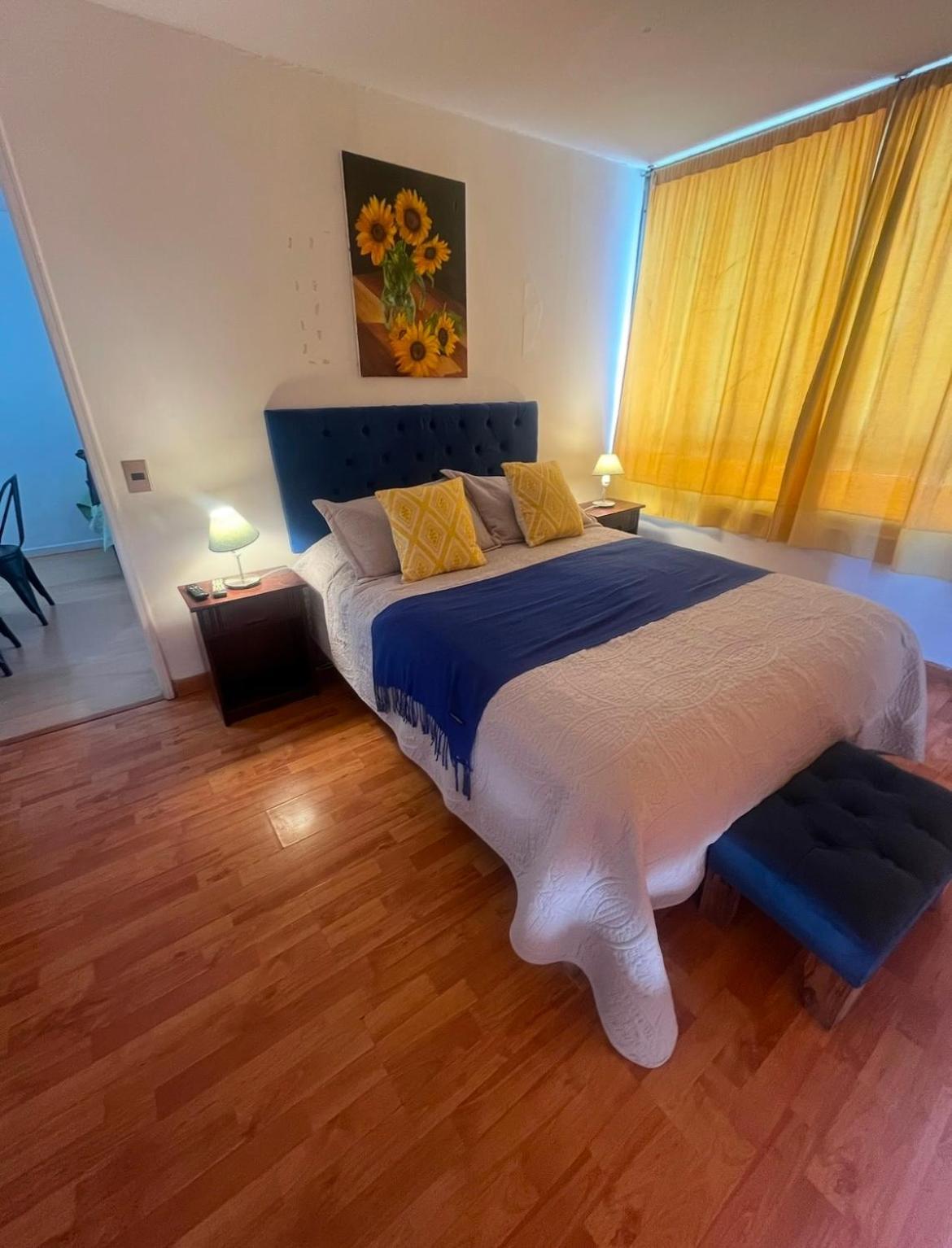 Amoblados Guscar Apartment ซานติอาโก ภายนอก รูปภาพ
